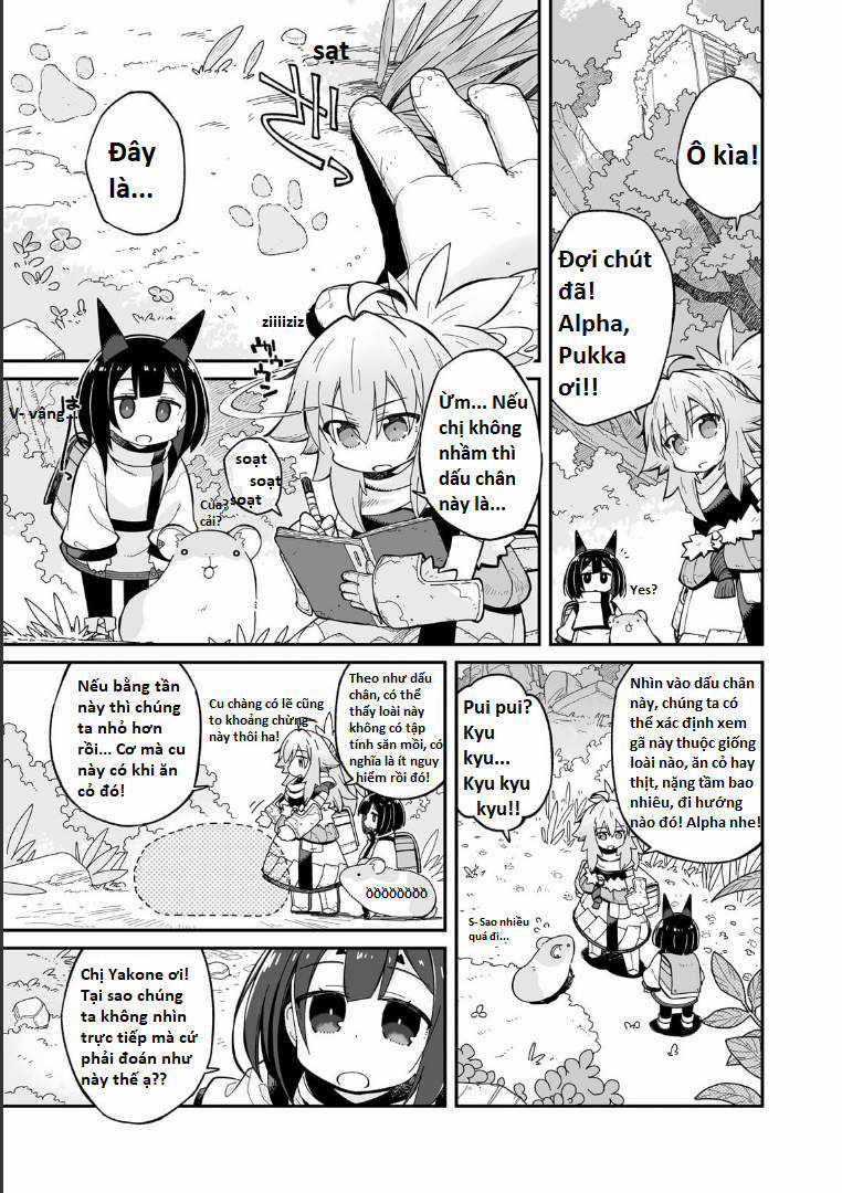 Ngay cả khi hậu tận thế, thật hạnh phúc khi vẫn còn được sống... Chapter 3.2 trang 4