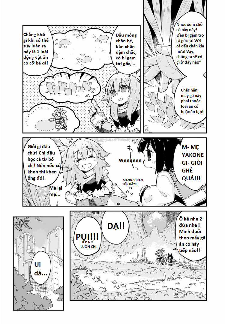 Ngay cả khi hậu tận thế, thật hạnh phúc khi vẫn còn được sống... Chapter 3.2 trang 6