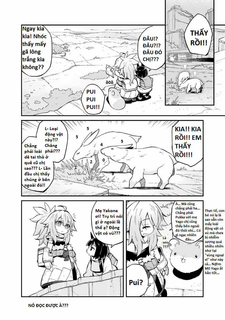 Ngay cả khi hậu tận thế, thật hạnh phúc khi vẫn còn được sống... Chapter 3.2 trang 9