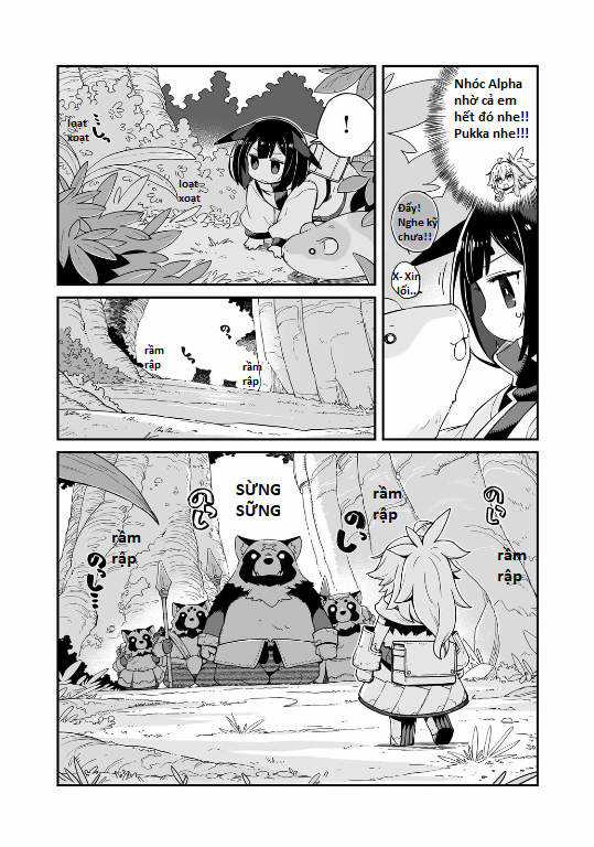 Ngay cả khi hậu tận thế, thật hạnh phúc khi vẫn còn được sống... Chapter 3.3 trang 5