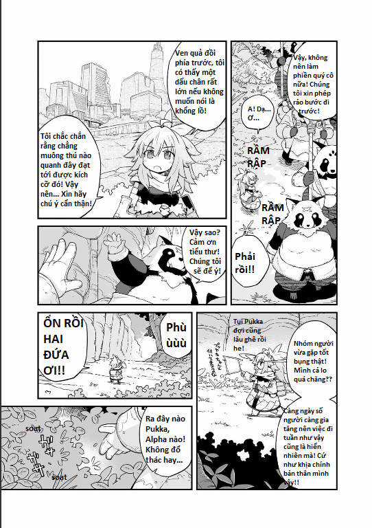 Ngay cả khi hậu tận thế, thật hạnh phúc khi vẫn còn được sống... Chapter 3.3 trang 7