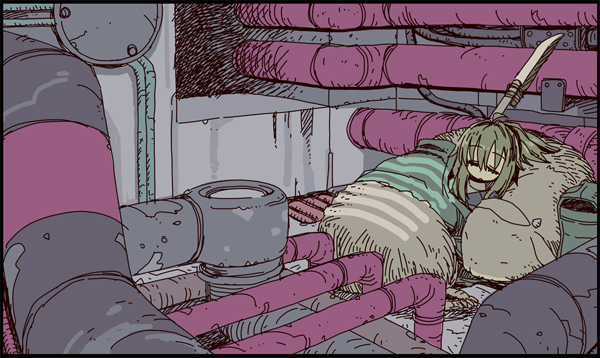 Ngay cả khi hậu tận thế, thật hạnh phúc khi vẫn còn được sống... Chapter 69 trang 8