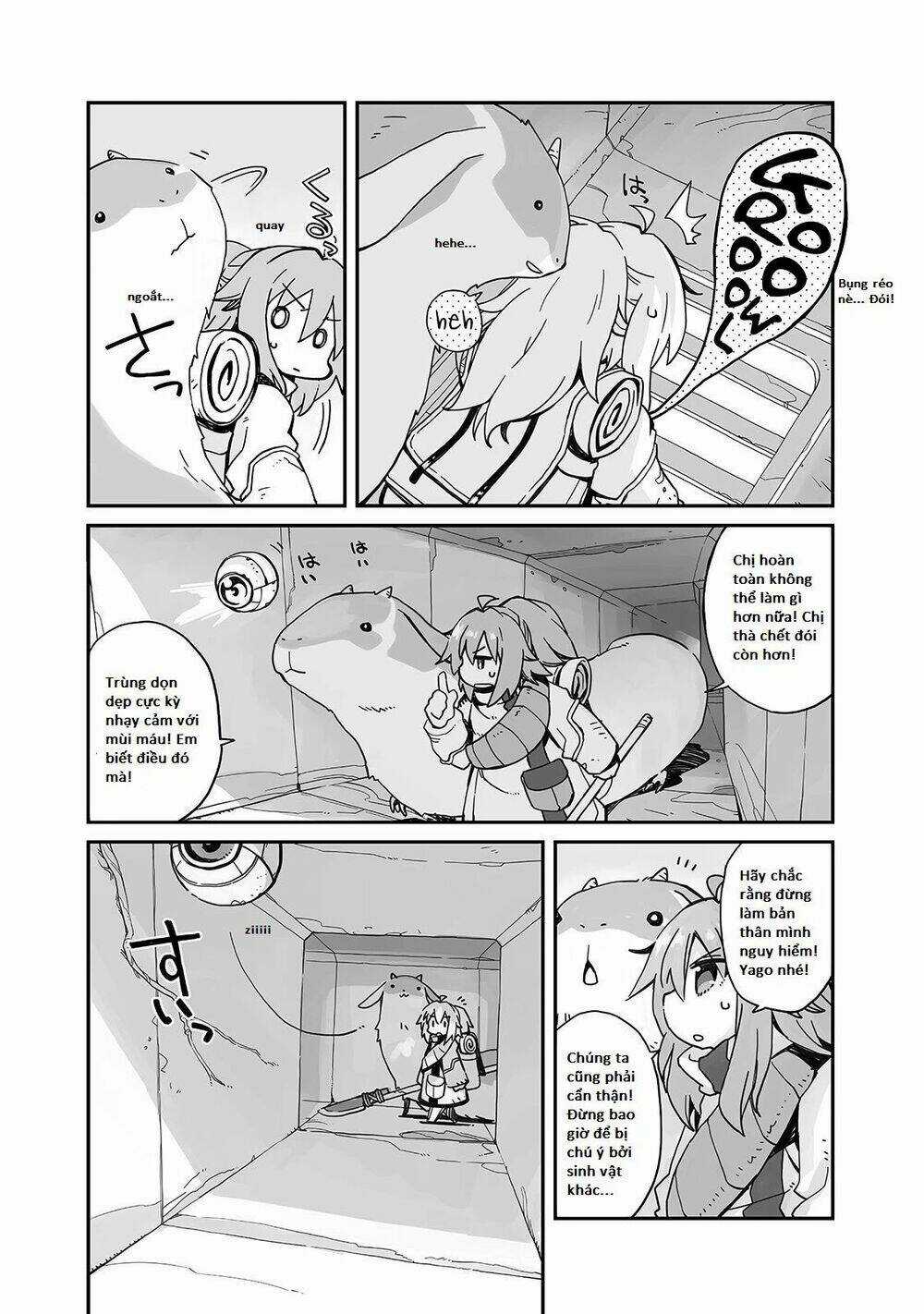 Ngay Cả Khi Hậu Tận Thế, Thật Hạnh Phúc Vẫn Còn Được Sống... Chapter 1.1 trang 8