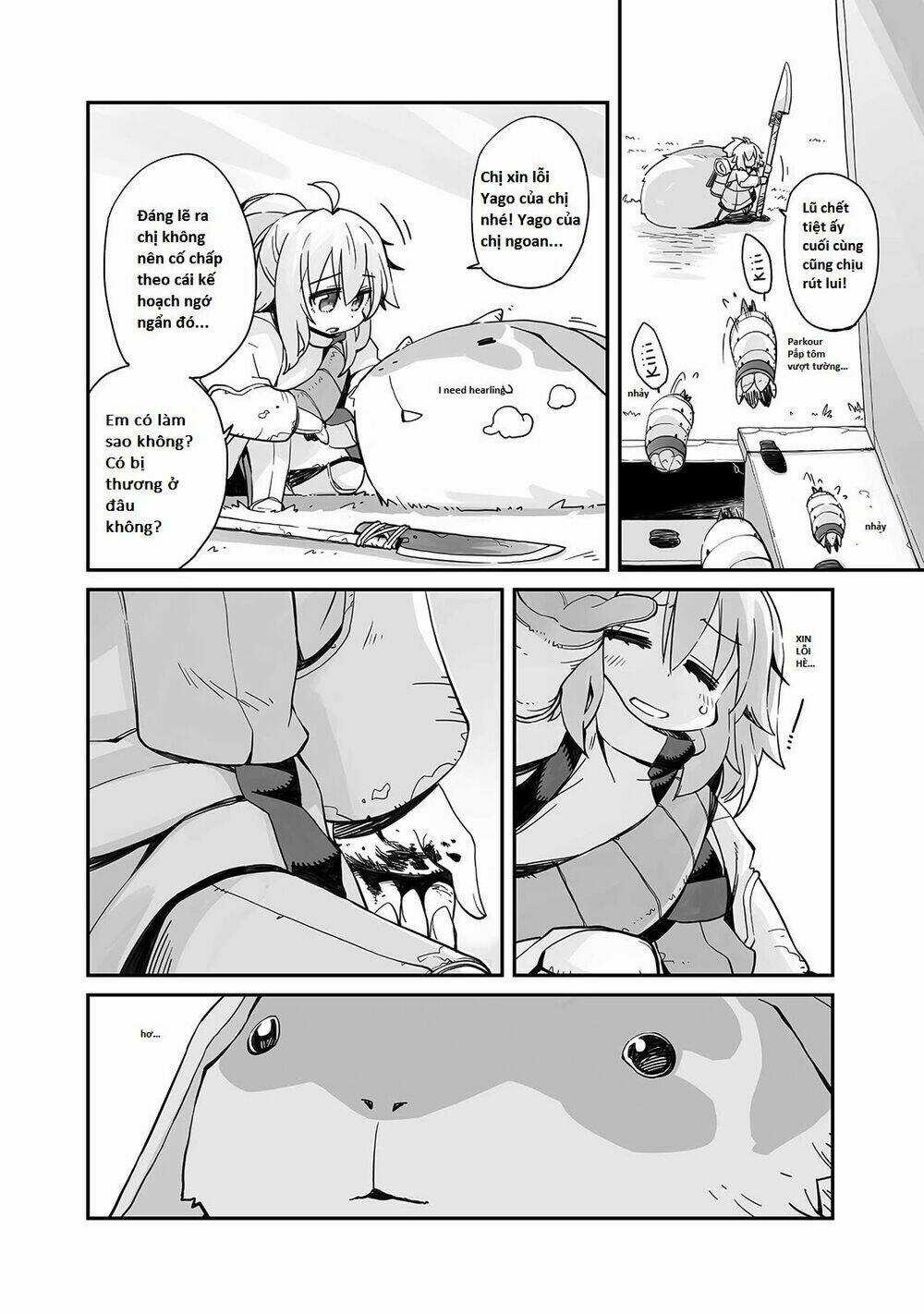 Ngay Cả Khi Hậu Tận Thế, Thật Hạnh Phúc Vẫn Còn Được Sống... Chapter 1.2 trang 12