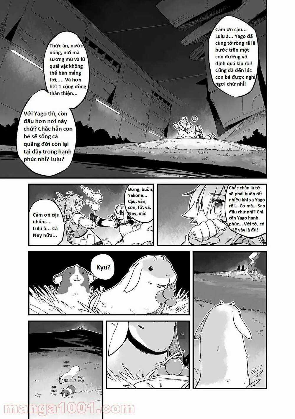 Ngay Cả Khi Hậu Tận Thế, Thật Hạnh Phúc Vẫn Còn Được Sống... Chapter 18.3 trang 4