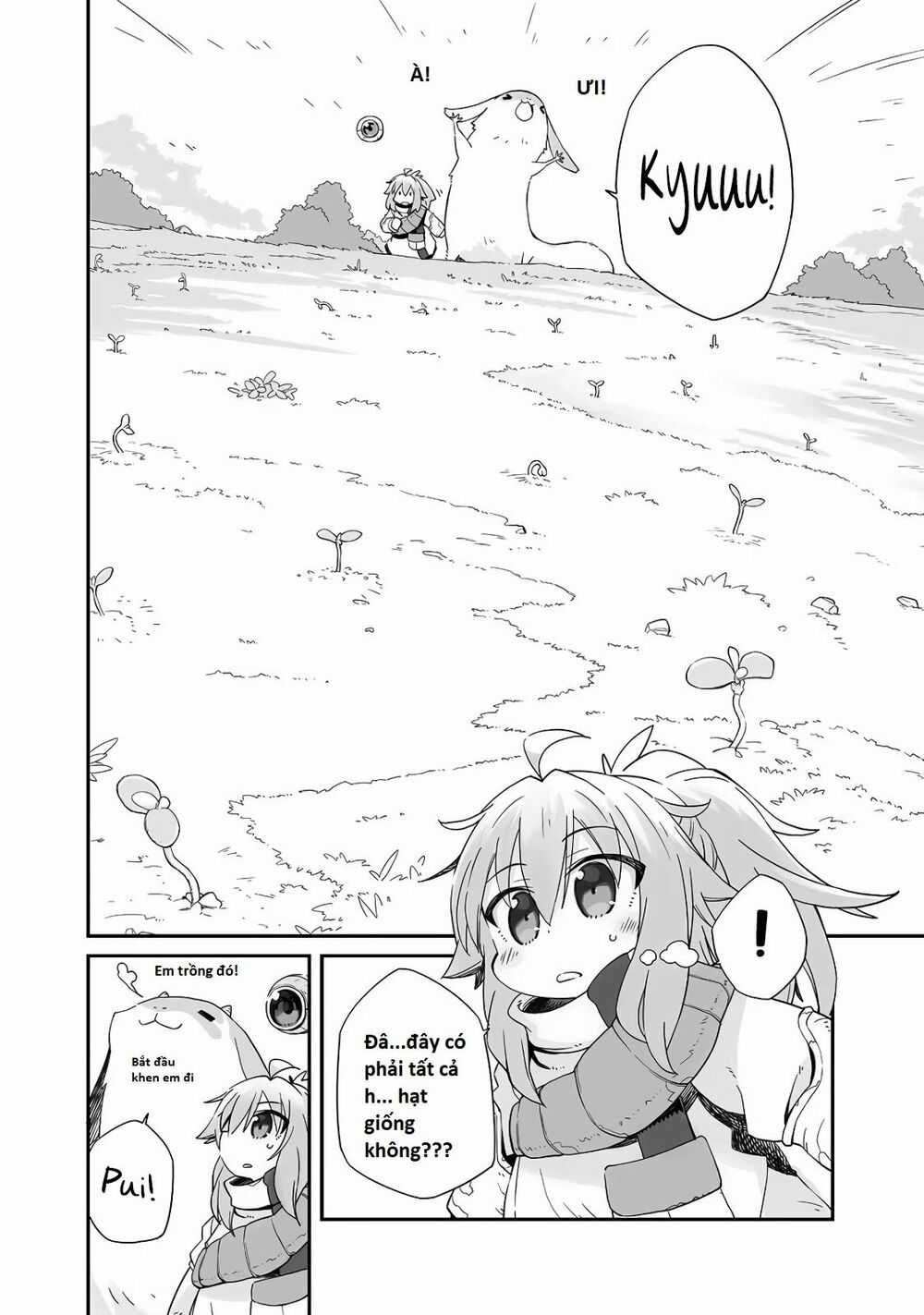 Ngay Cả Khi Hậu Tận Thế, Thật Hạnh Phúc Vẫn Còn Được Sống... Chapter 2.2: Khu vườn ẩn trong làn sương mù đỏ thẫm trang 4