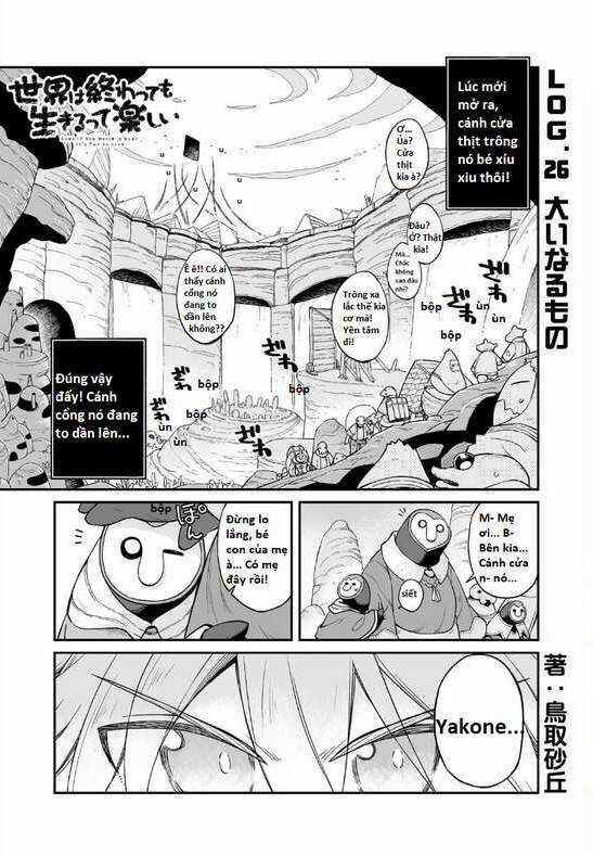 Ngay Cả Khi Hậu Tận Thế, Thật Hạnh Phúc Vẫn Còn Được Sống... Chapter 26 trang 2