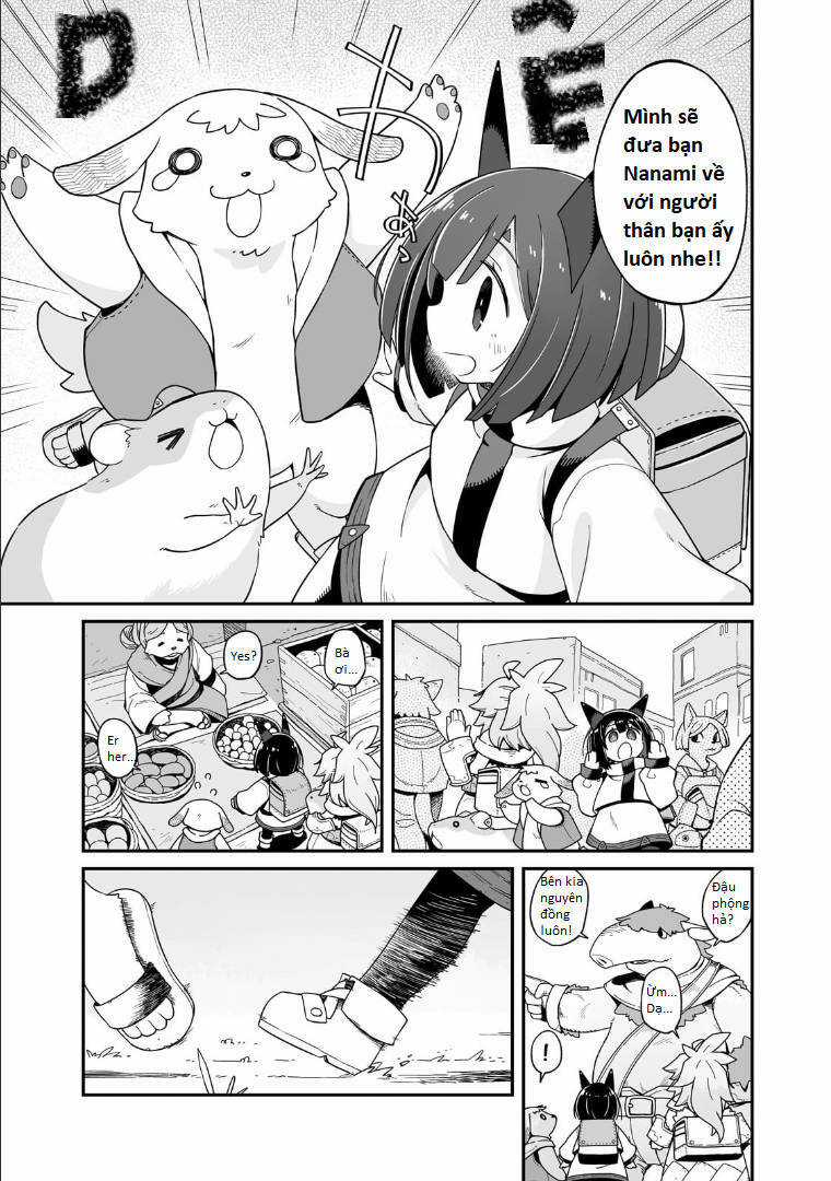 Ngay Cả Khi Hậu Tận Thế, Thật Hạnh Phúc Vẫn Còn Được Sống... Chapter 35.1 trang 8