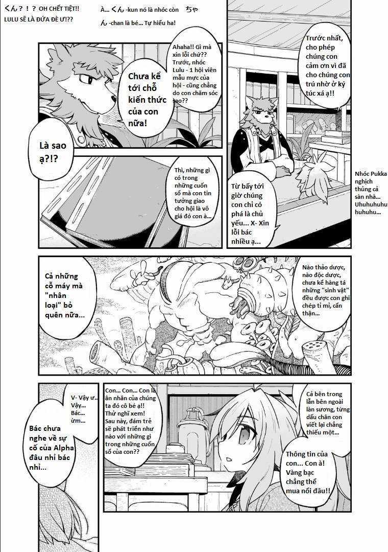 Ngay Cả Khi Hậu Tận Thế, Thật Hạnh Phúc Vẫn Còn Được Sống... Chapter 37.1 trang 9