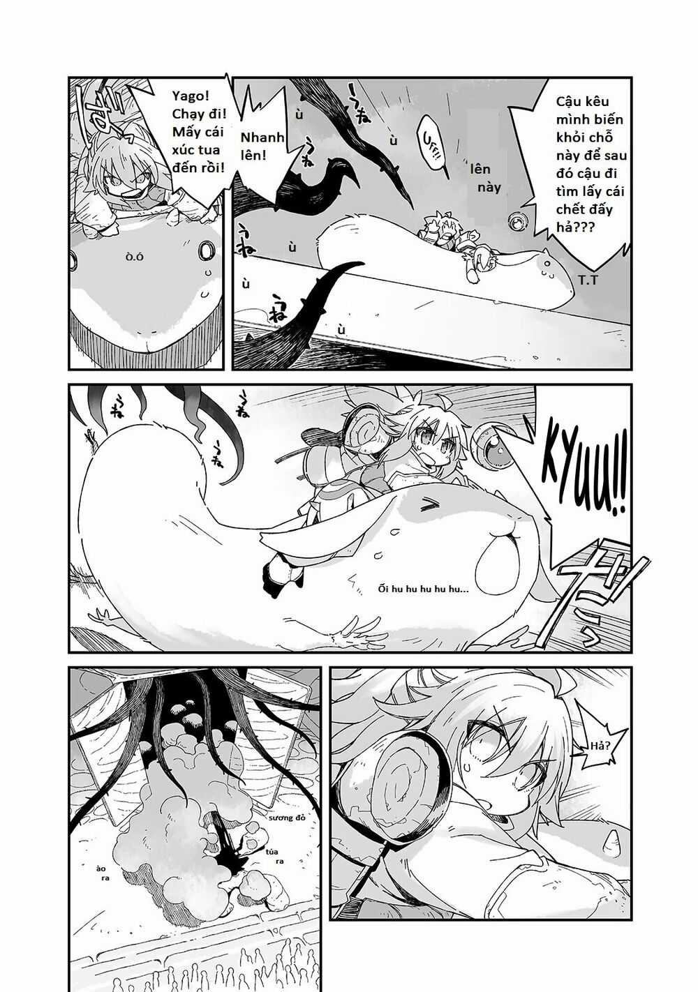 Ngay Cả Khi Hậu Tận Thế, Thật Hạnh Phúc Vẫn Còn Được Sống... Chapter 7.3: Và sau đó, làn sương tới trang 4