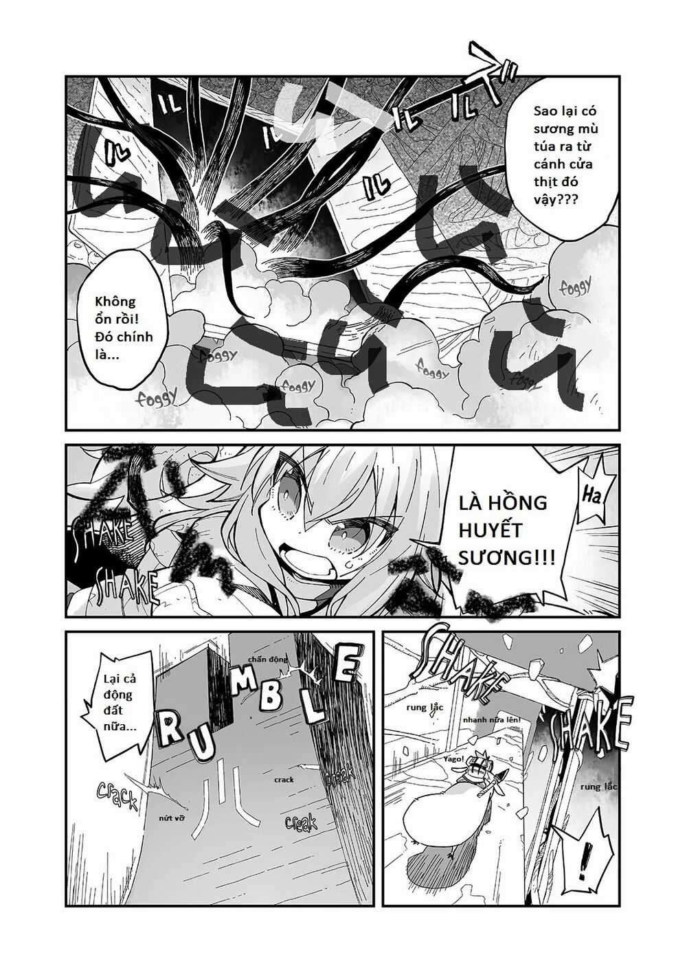 Ngay Cả Khi Hậu Tận Thế, Thật Hạnh Phúc Vẫn Còn Được Sống... Chapter 7.3: Và sau đó, làn sương tới trang 5