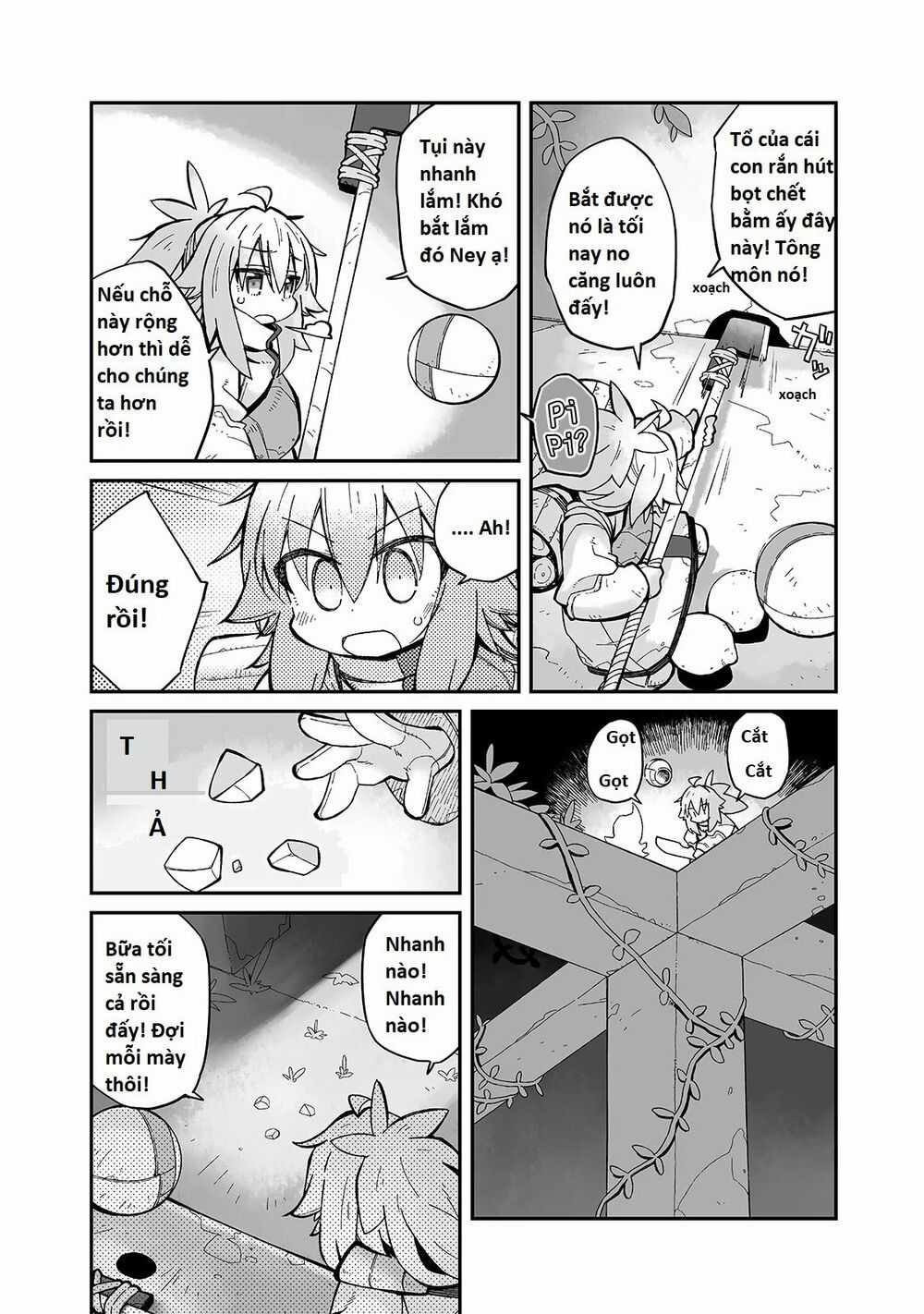 Ngay Cả Khi Hậu Tận Thế, Thật Hạnh Phúc Vẫn Còn Được Sống... Chapter 8.2: Một nữa âm thanh bị quên lãng trang 4