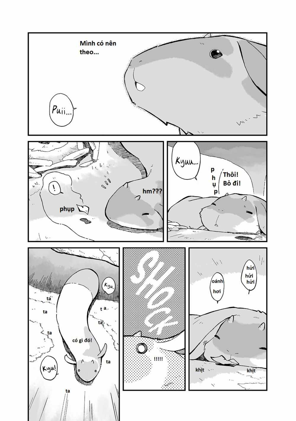 Ngay Cả Khi Hậu Tận Thế, Thật Hạnh Phúc Vẫn Còn Được Sống... Chapter 9.1: Giao tiếp không nhất thiết chỉ bằng từ ngữ trang 5