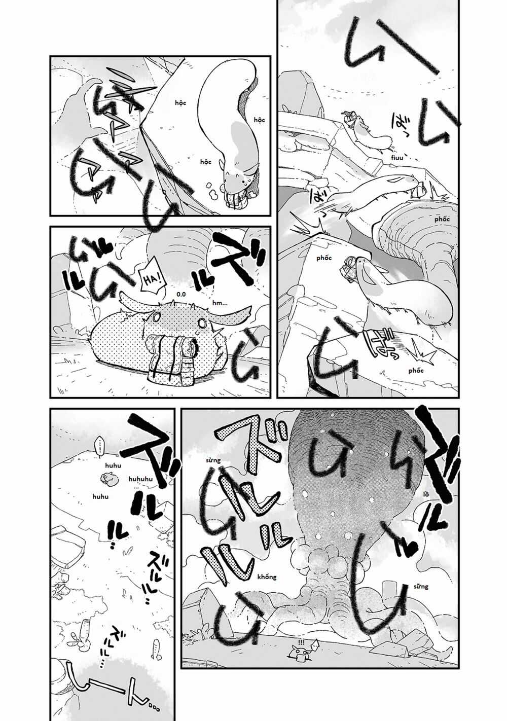 Ngay Cả Khi Hậu Tận Thế, Thật Hạnh Phúc Vẫn Còn Được Sống... Chapter 9.2: Giao tiếp không nhất thiết chỉ bằng từ ngữ.... trang 3