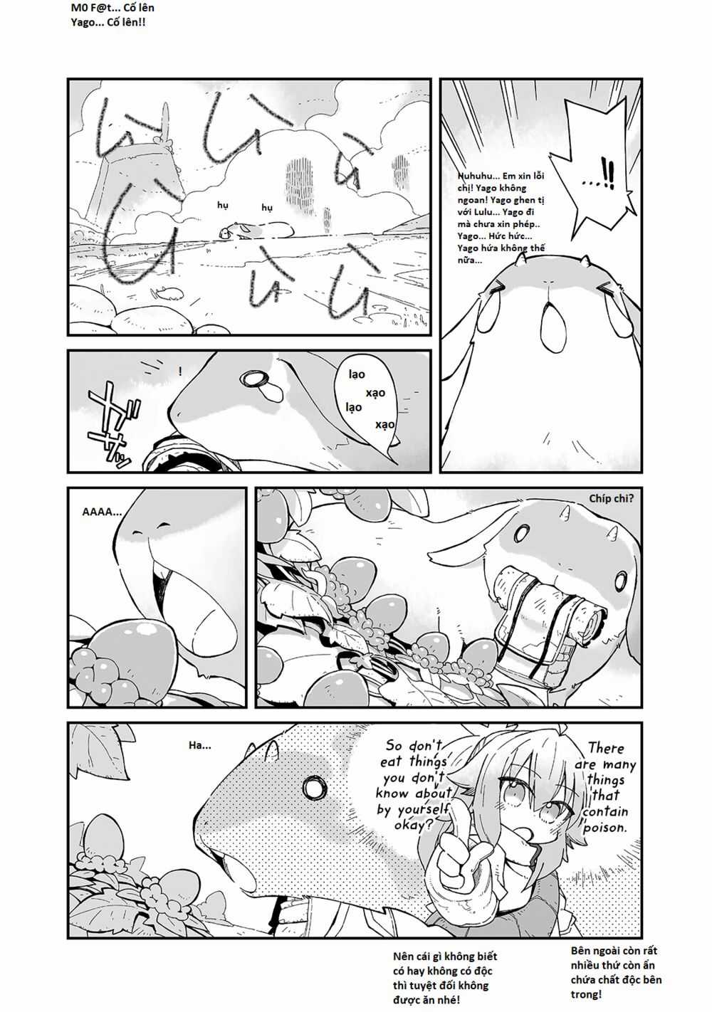 Ngay Cả Khi Hậu Tận Thế, Thật Hạnh Phúc Vẫn Còn Được Sống... Chapter 9.2: Giao tiếp không nhất thiết chỉ bằng từ ngữ.... trang 4