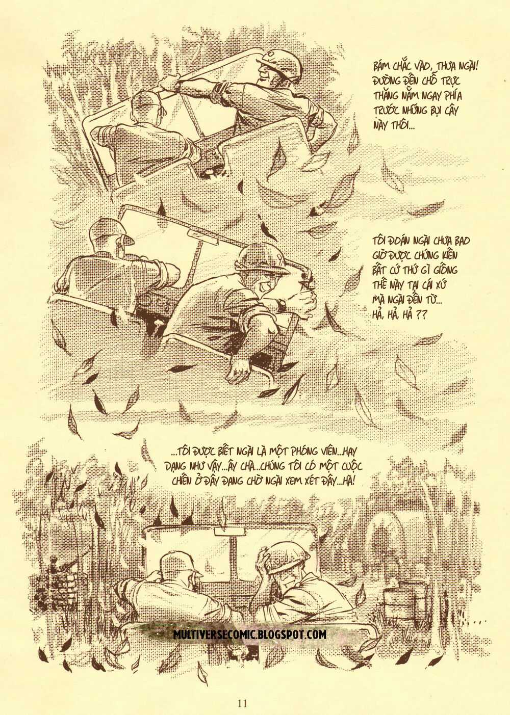 Ngày Cuối Ở Việt Nam Chapter 1 trang 11