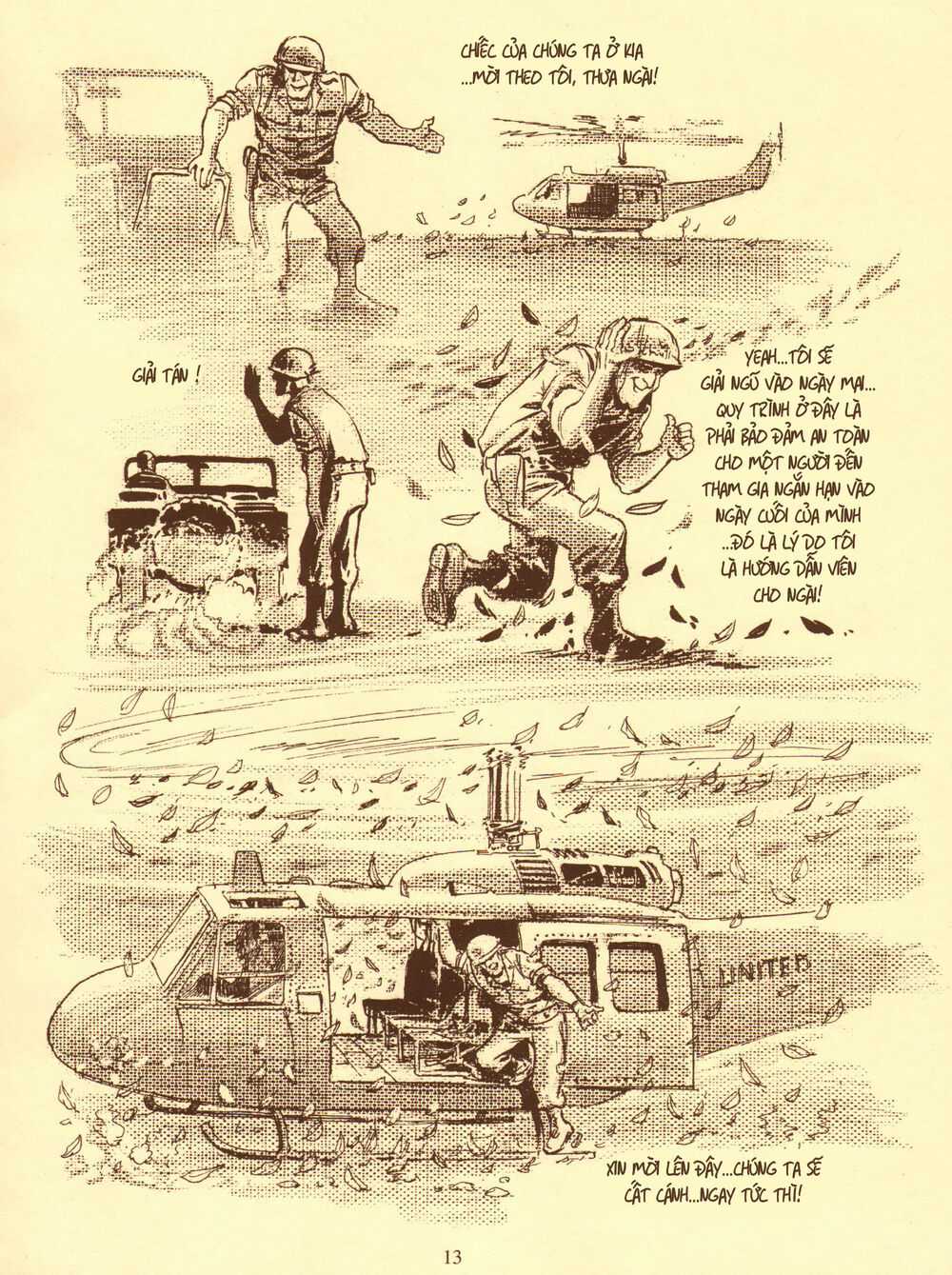 Ngày Cuối Ở Việt Nam Chapter 1 trang 13