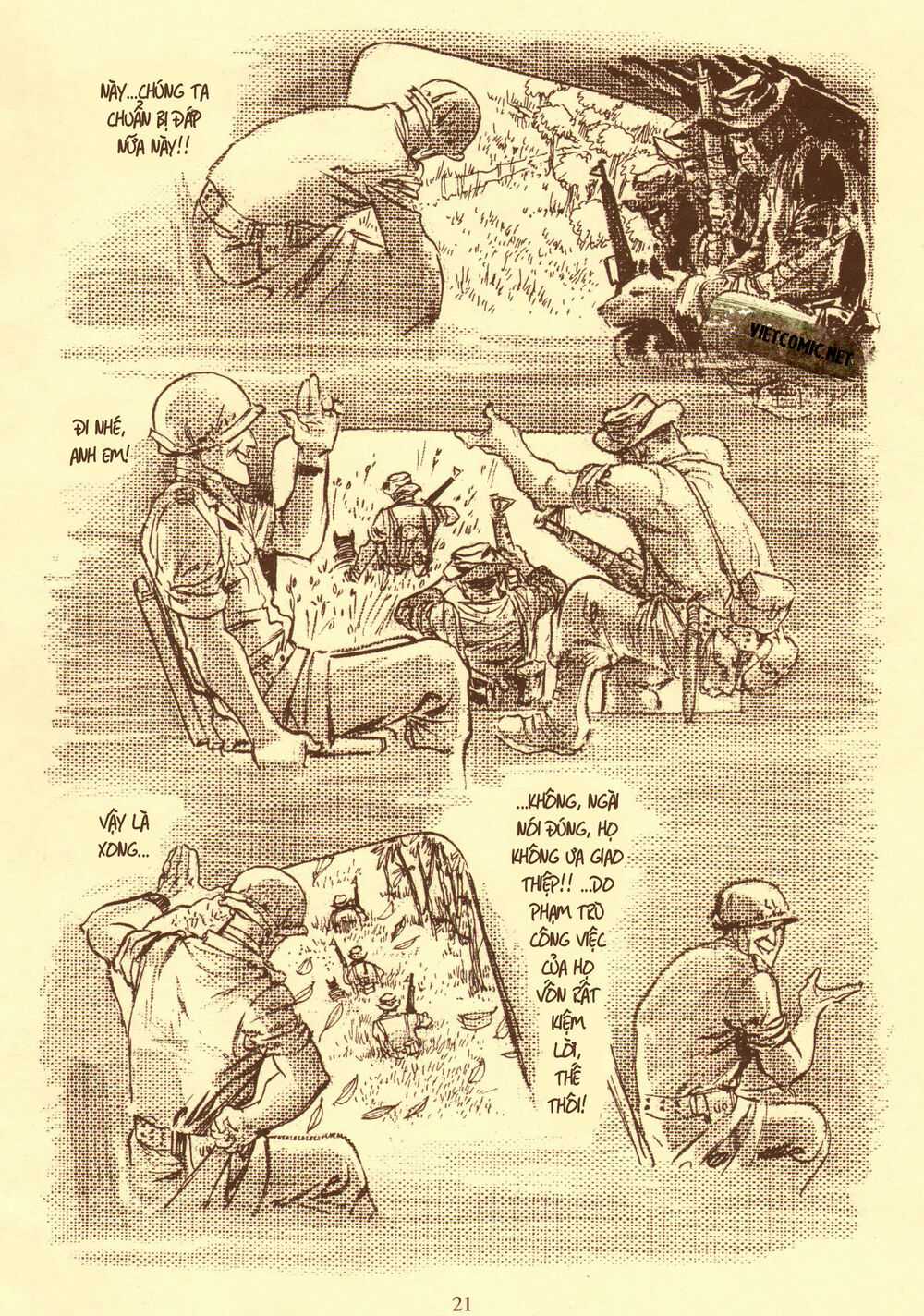 Ngày Cuối Ở Việt Nam Chapter 1 trang 21