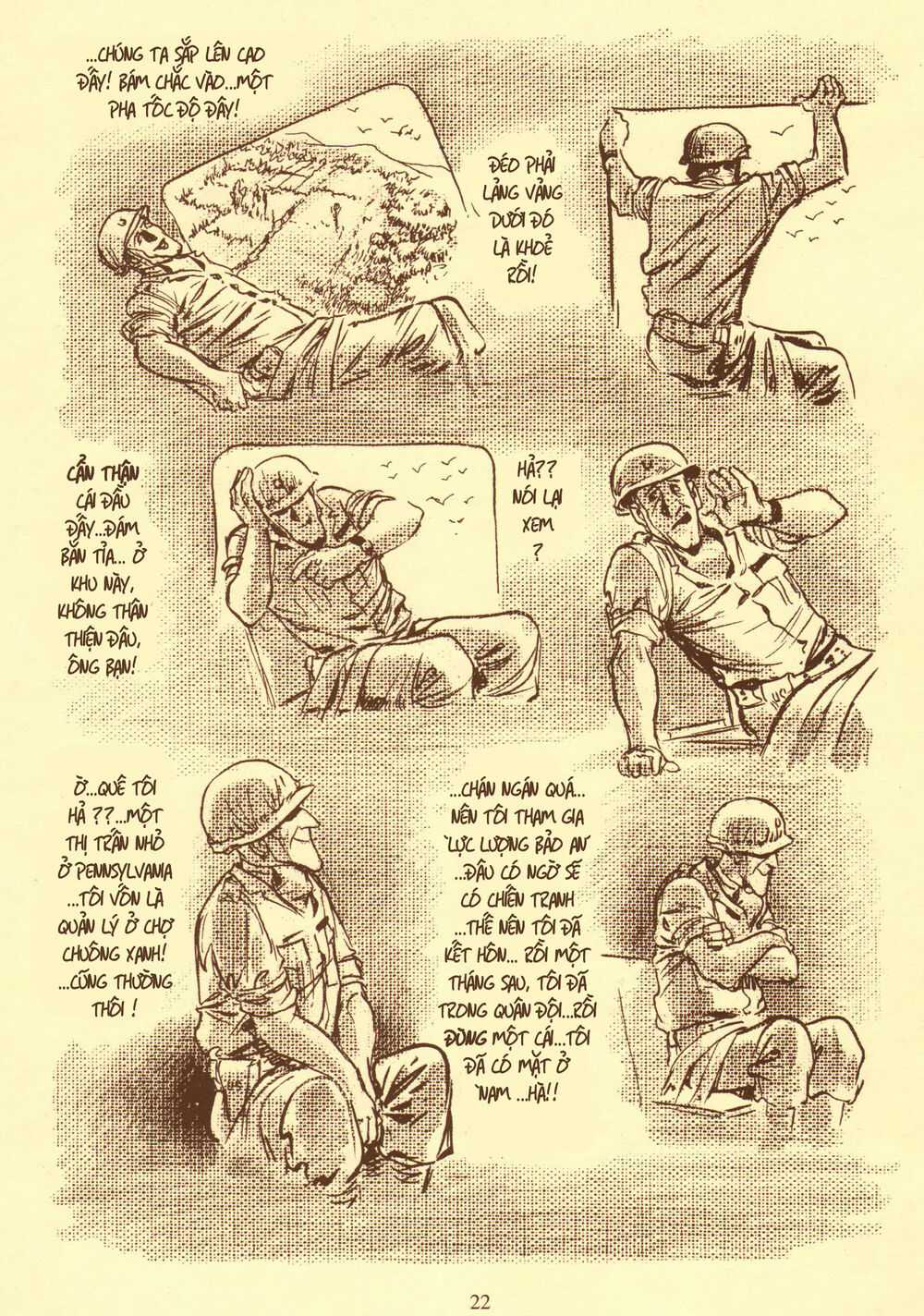 Ngày Cuối Ở Việt Nam Chapter 1 trang 22