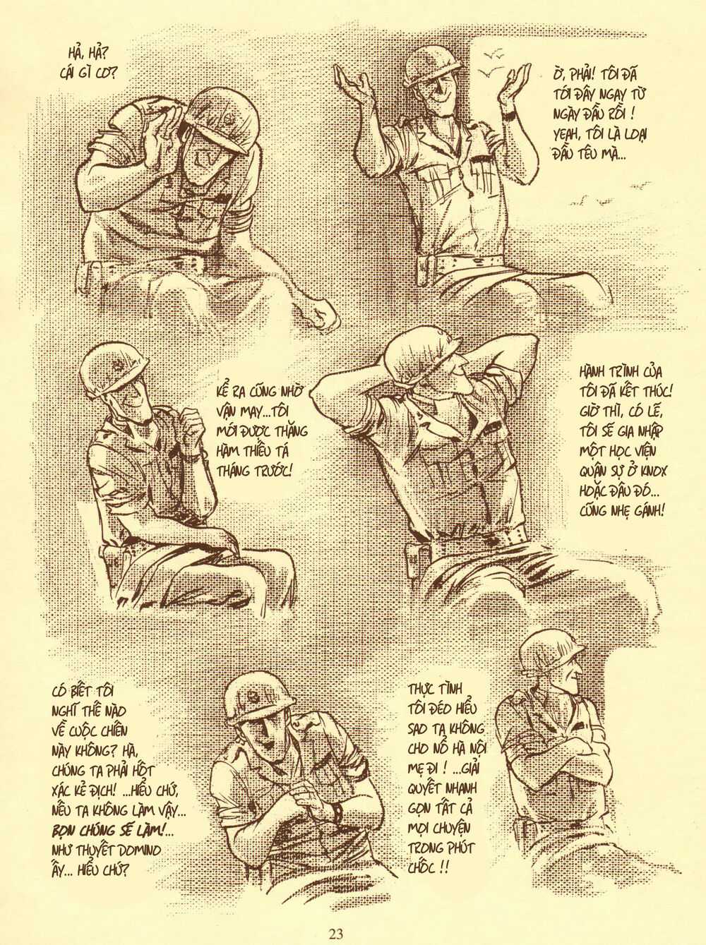 Ngày Cuối Ở Việt Nam Chapter 1 trang 23
