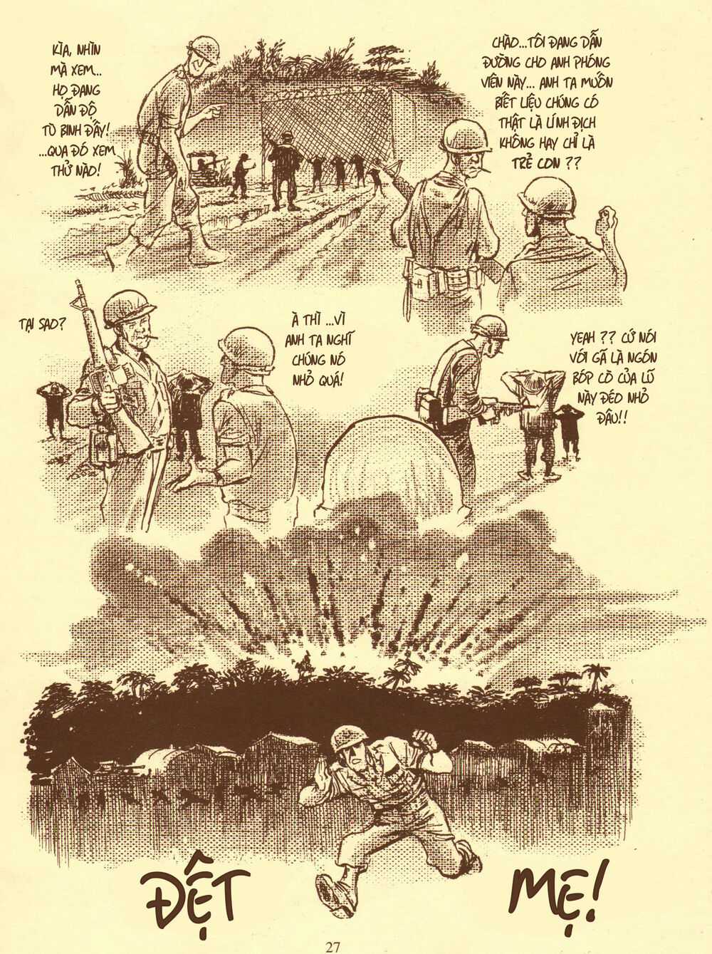 Ngày Cuối Ở Việt Nam Chapter 1 trang 27