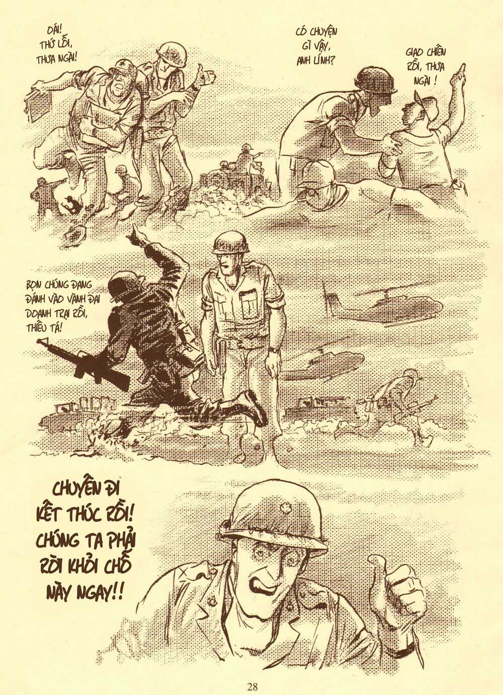 Ngày Cuối Ở Việt Nam Chapter 1 trang 28