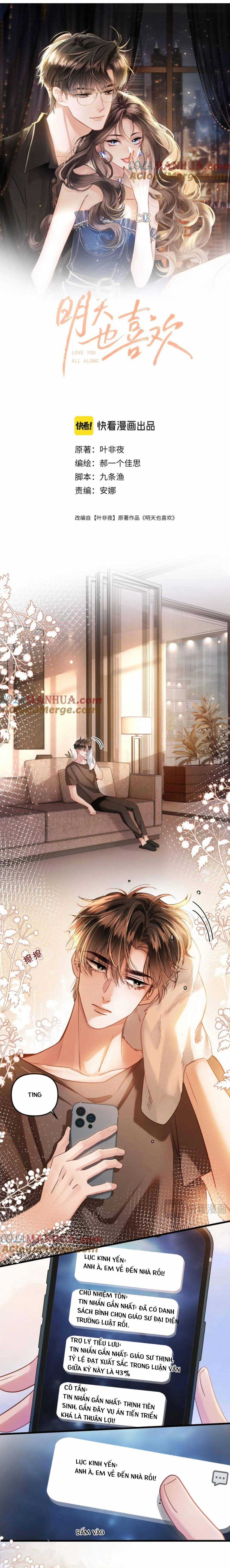 NGÀY MAI TÔI VẪN THÍCH CẬU Chapter 12 trang 2