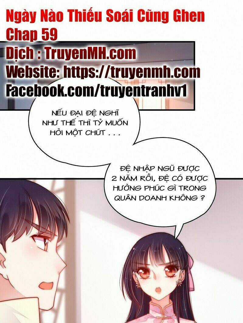 Ngày Nào Thiếu Soái Cũng Ghen Chapter 59 trang 1