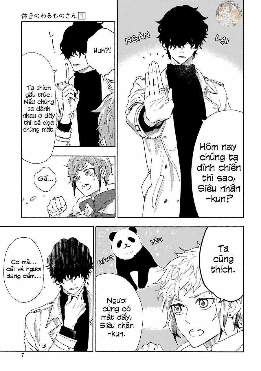 Ngày Nghỉ Của Ngài Tội Phạm Chapter 1 trang 5