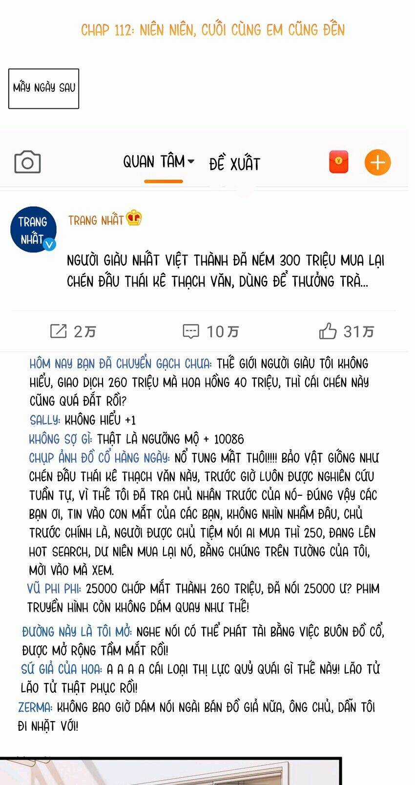 Nghe Nói Tôi Rất Nghèo Chapter 112 trang 0
