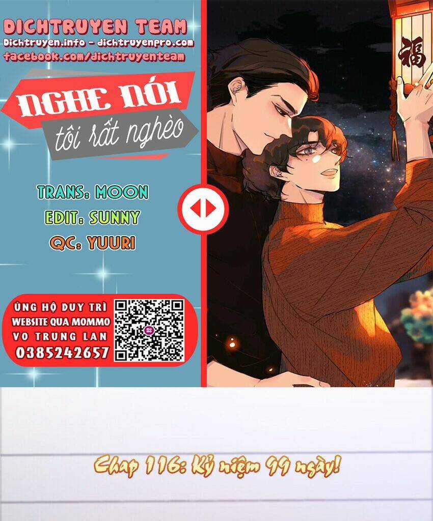 Nghe Nói Tôi Rất Nghèo Chapter 116 trang 0