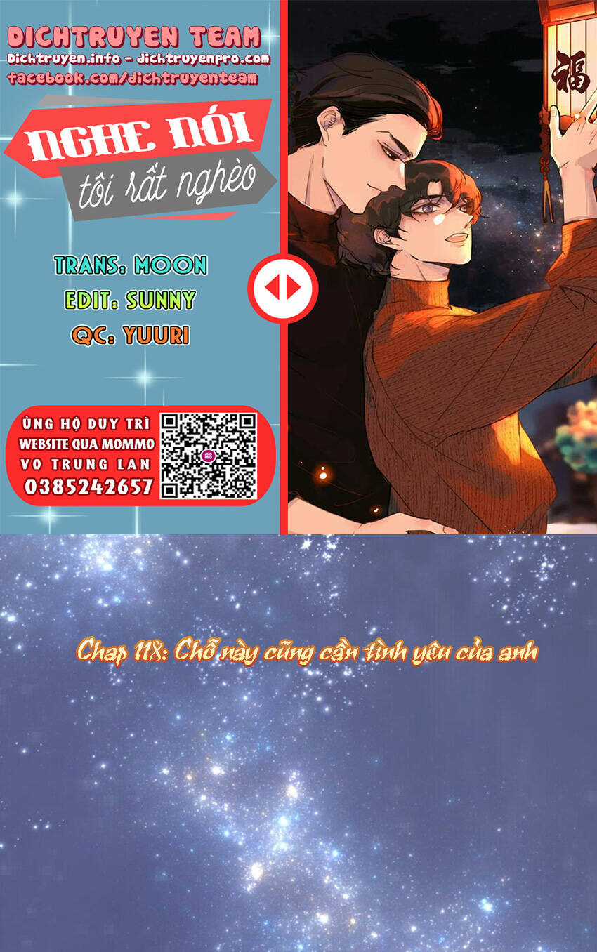 Nghe Nói Tôi Rất Nghèo Chapter 118 trang 0