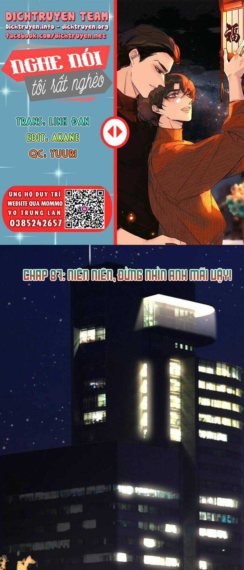 Nghe Nói Tôi Rất Nghèo Chapter 87 trang 0