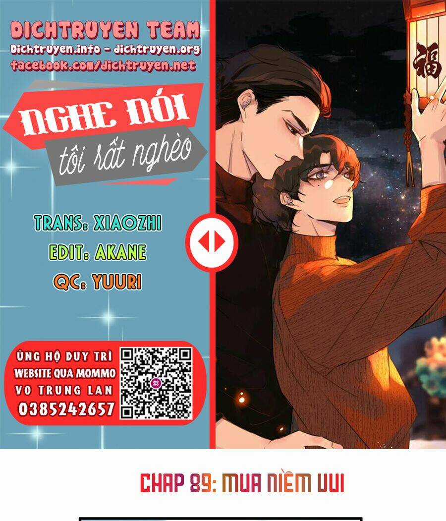 Nghe Nói Tôi Rất Nghèo Chapter 89 trang 0