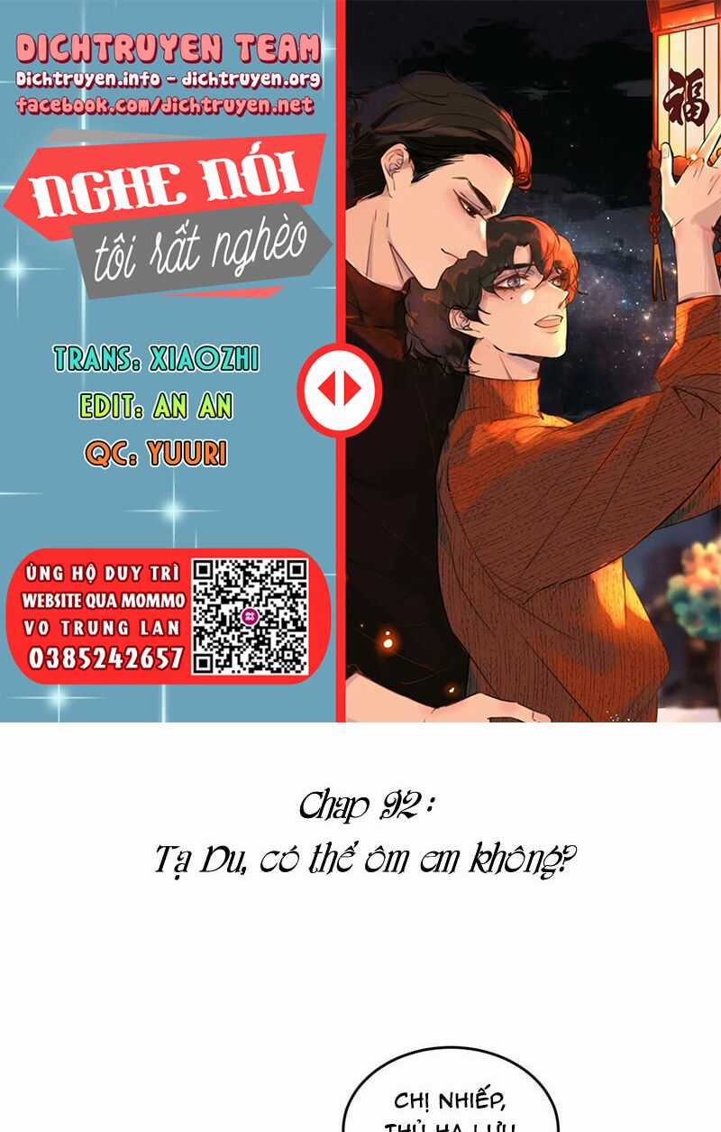 Nghe Nói Tôi Rất Nghèo Chapter 92 trang 0