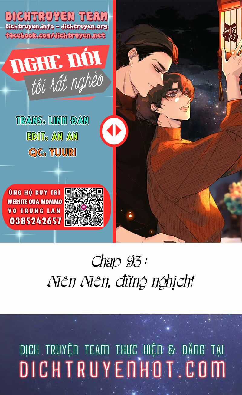 Nghe Nói Tôi Rất Nghèo Chapter 93 trang 0