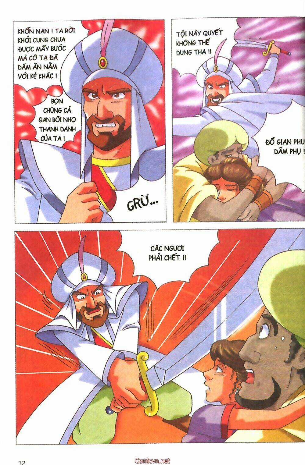 Nghìn lẻ một đêm màu Chapter 1 trang 10