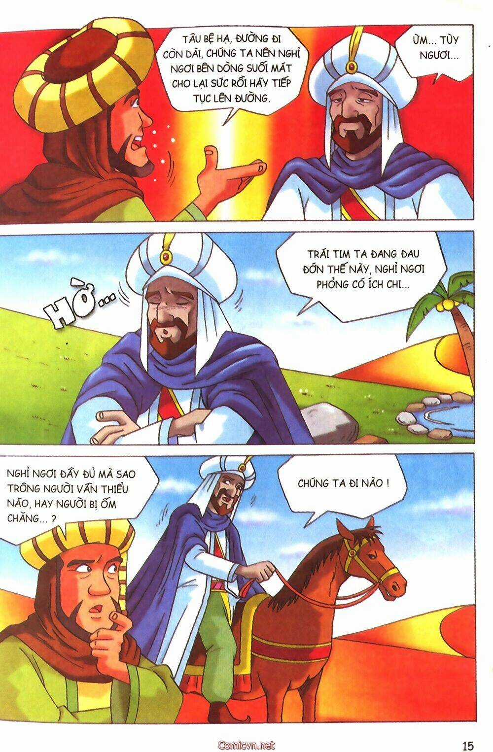 Nghìn lẻ một đêm màu Chapter 1 trang 13