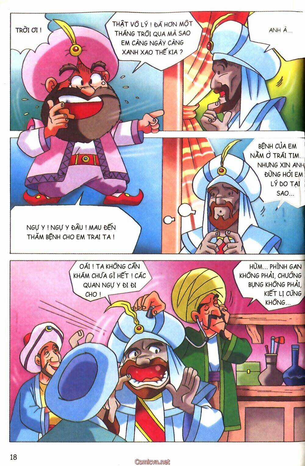 Nghìn lẻ một đêm màu Chapter 1 trang 16