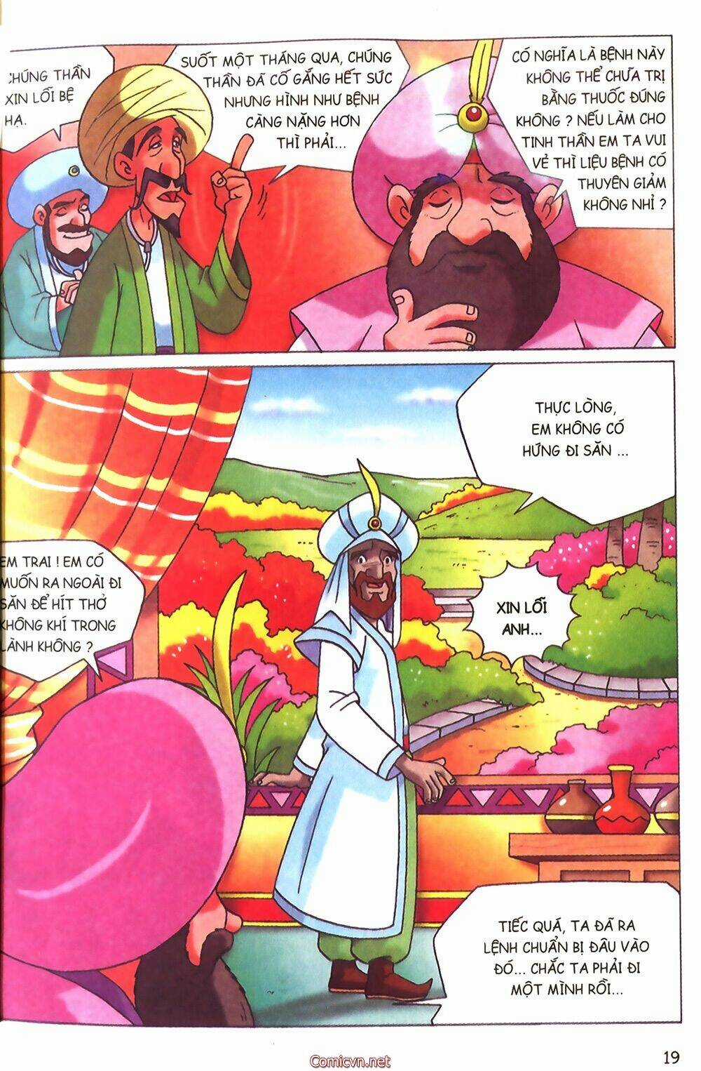 Nghìn lẻ một đêm màu Chapter 1 trang 17