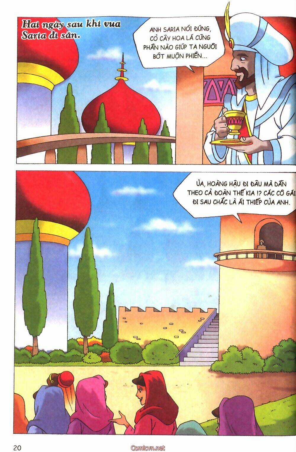 Nghìn lẻ một đêm màu Chapter 1 trang 18