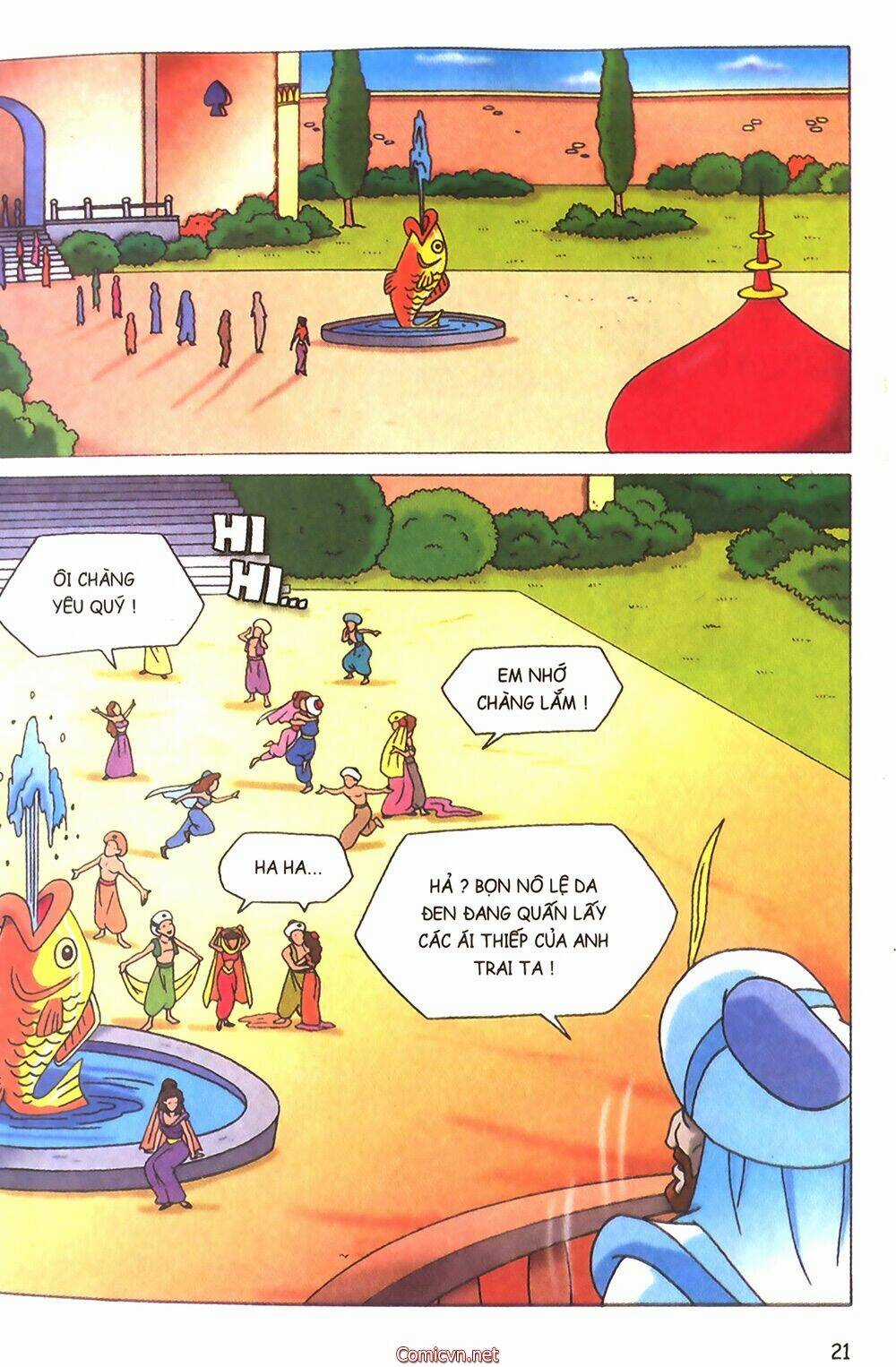 Nghìn lẻ một đêm màu Chapter 1 trang 19