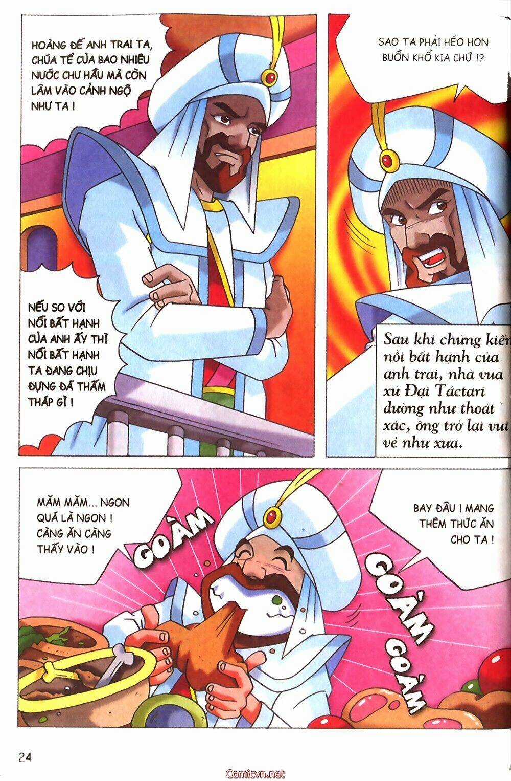 Nghìn lẻ một đêm màu Chapter 1 trang 22