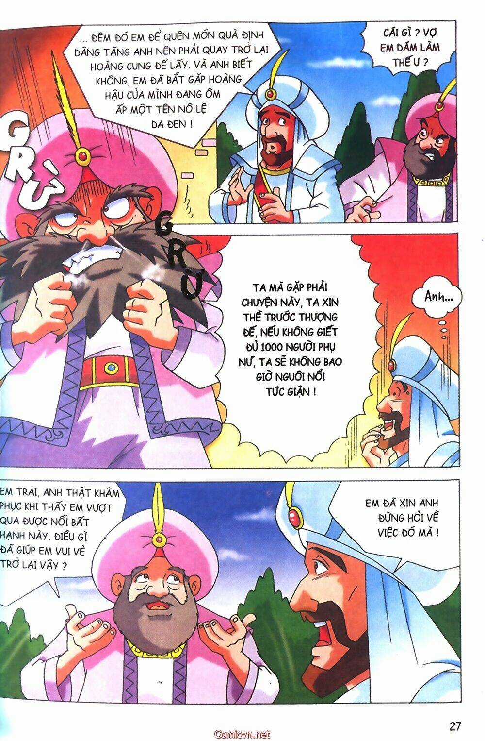 Nghìn lẻ một đêm màu Chapter 1 trang 25