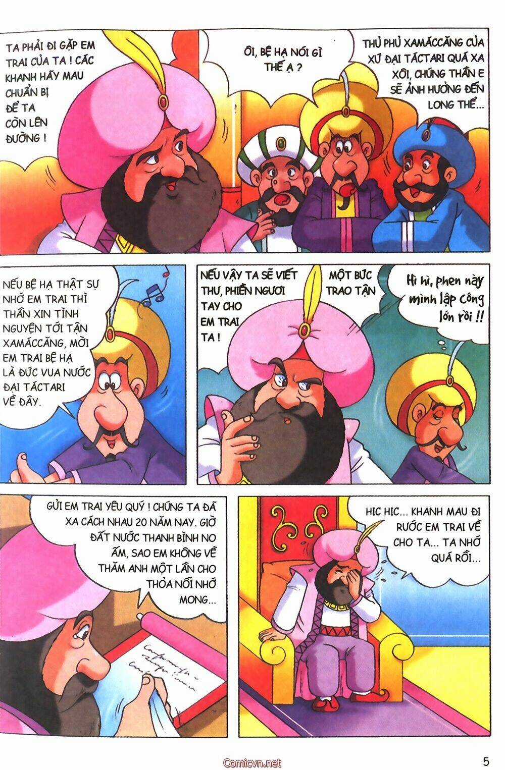 Nghìn lẻ một đêm màu Chapter 1 trang 3