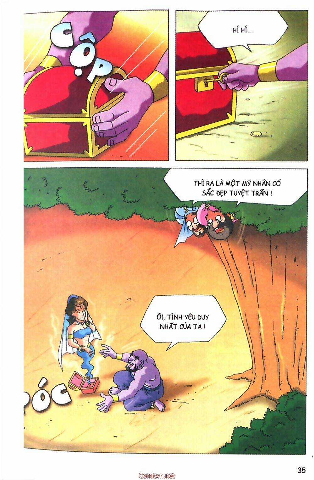 Nghìn lẻ một đêm màu Chapter 1 trang 33