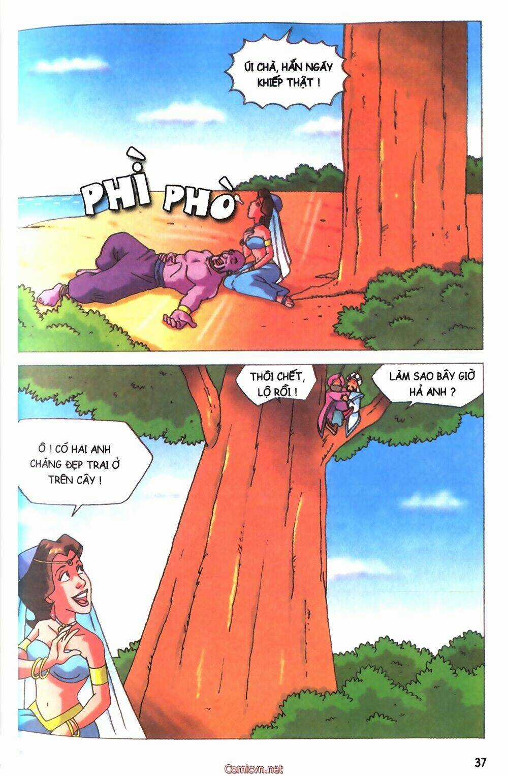 Nghìn lẻ một đêm màu Chapter 1 trang 35