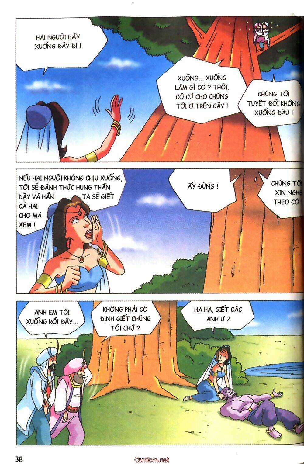 Nghìn lẻ một đêm màu Chapter 1 trang 36