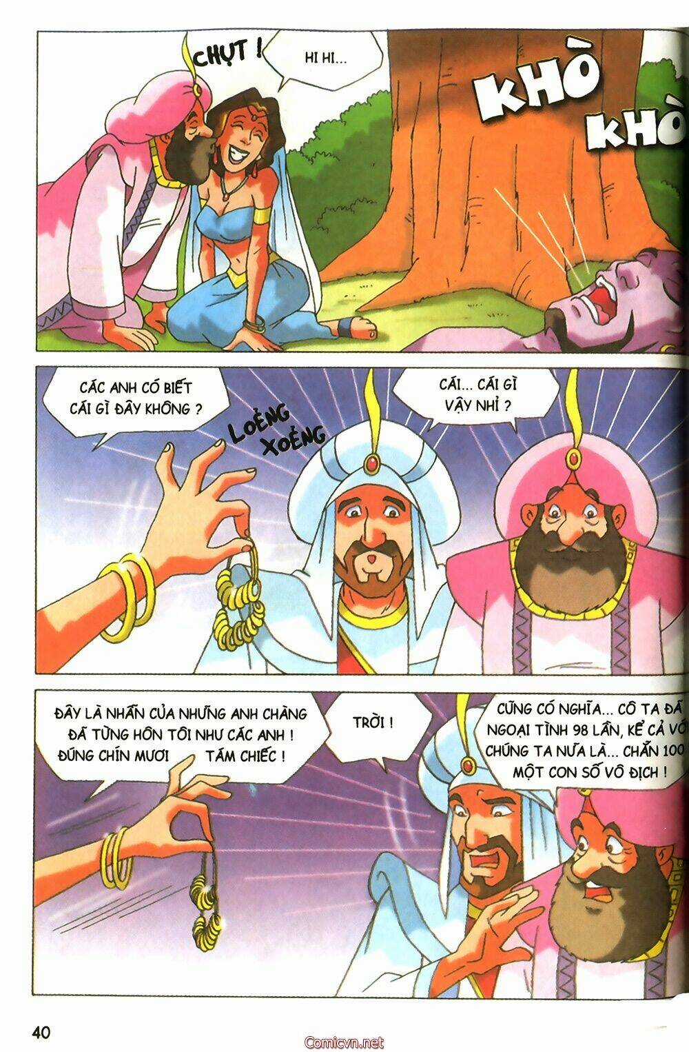 Nghìn lẻ một đêm màu Chapter 1 trang 38