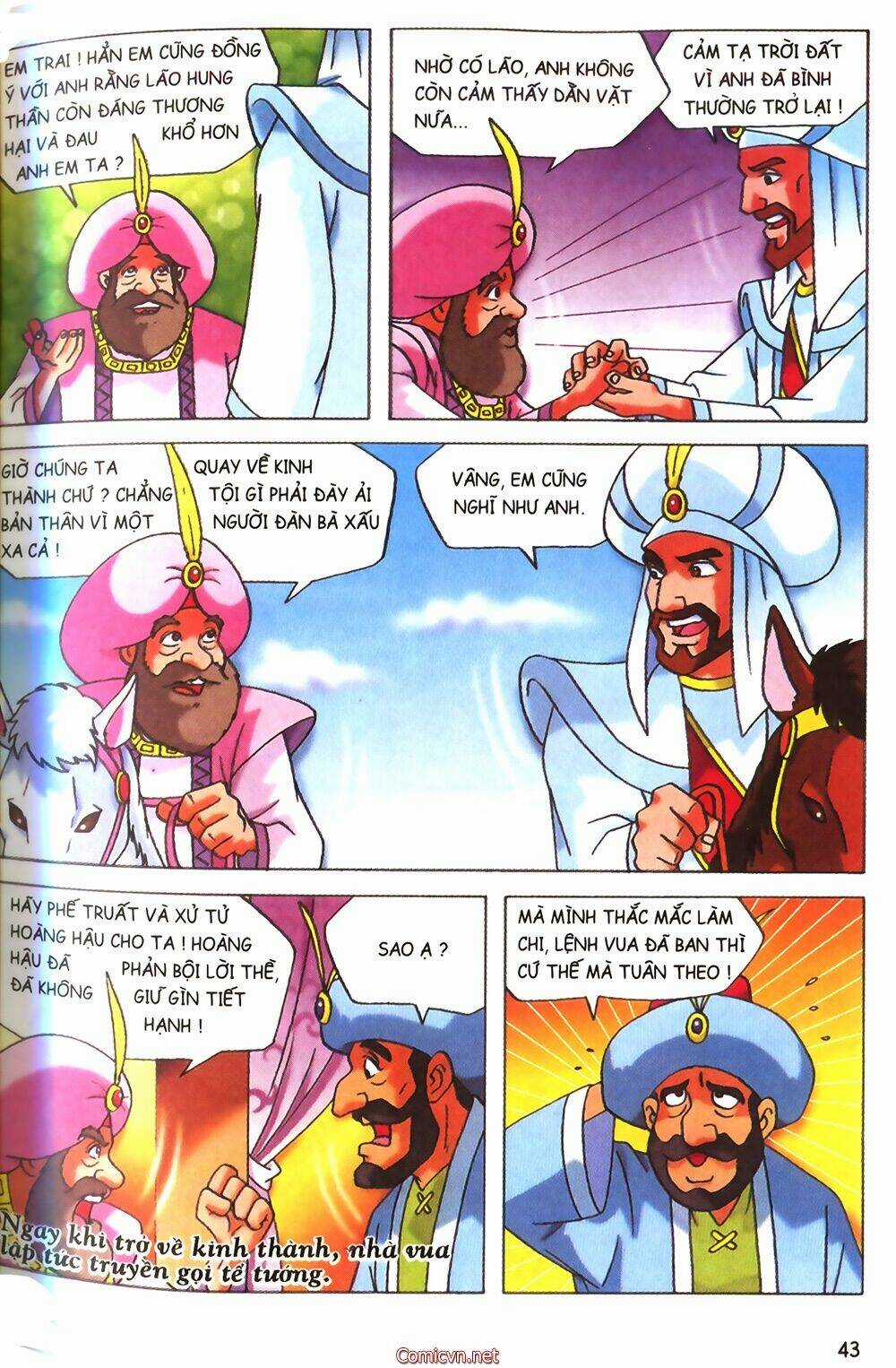 Nghìn lẻ một đêm màu Chapter 1 trang 41